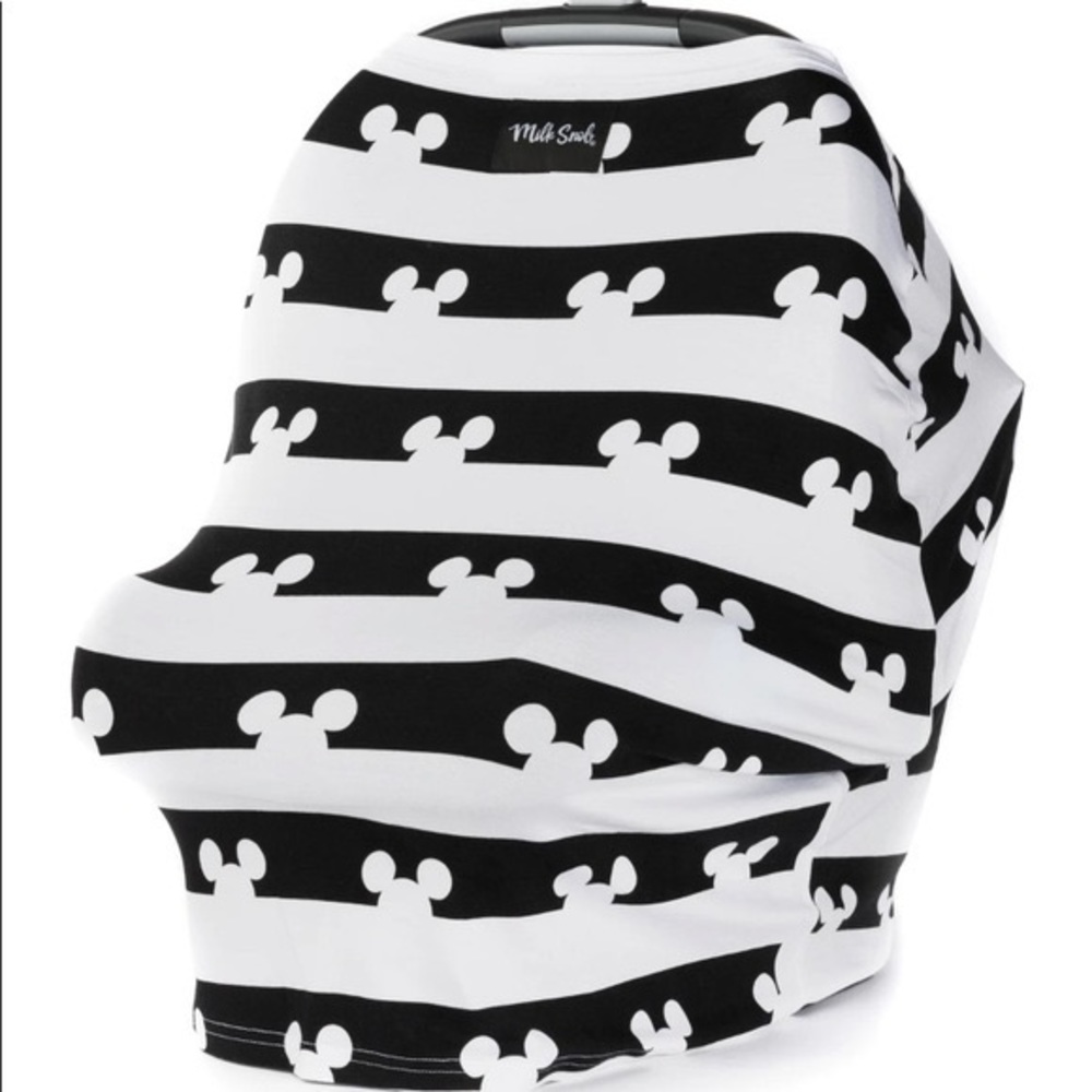 Milk snob car seat and nursing cover Mickey Mouse